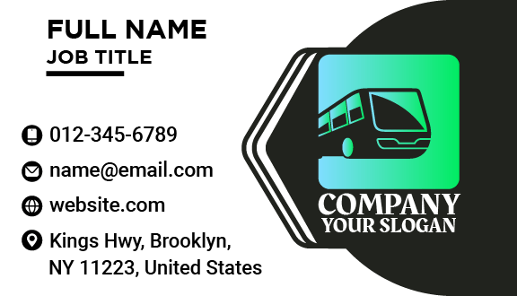 Black Bus Business Card