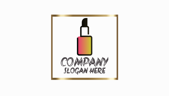 Biglietto Da Visita Per Cosmetici Neri