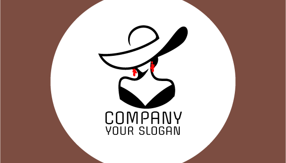 Black Dress Aesthetic Business Card