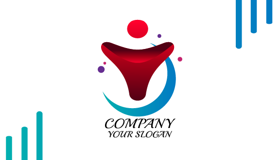 Cartão De Visita Crescente Azul Puericultura