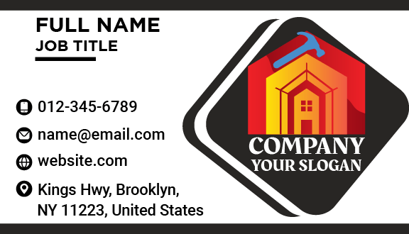 Blue Hammer Construction Business Card