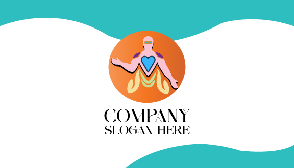 Blue Heart Doctor Business Card