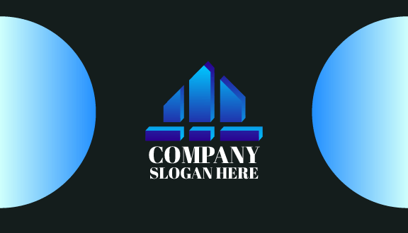 Blue Hotel Business Card