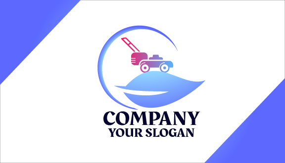 Blue Leaf Lawn Business Card