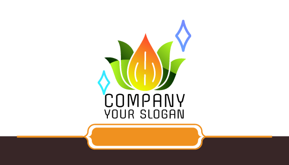 Blue Sparkles Aesthetic Business Card