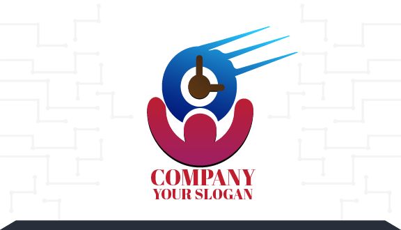 Bold Watch Bezel Business Card