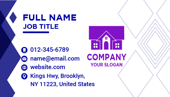 Building Real Estate Business Card