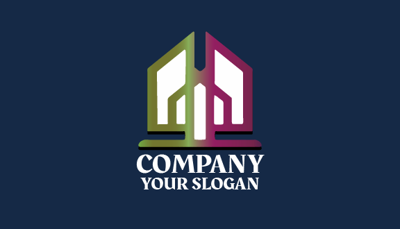 Building Silhouette Architect Business Card