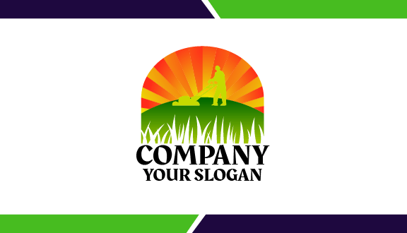 Busy Gardener Lawn Business Card