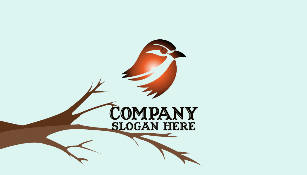 Captivating Sparrow Bird Business Card