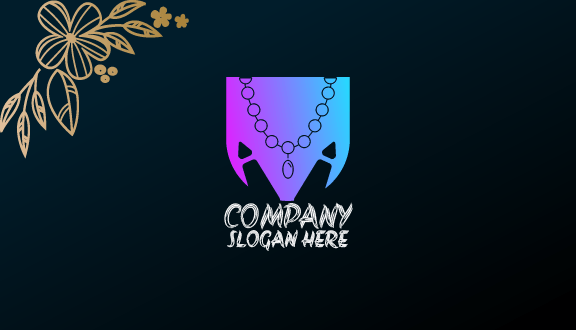 Chain Necklace Jewellery Business Card