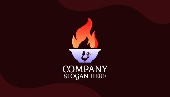 Chicken Food Restaurant Business Card