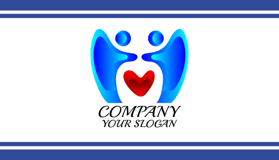 Cartão De Visita De Organização De Puericultura