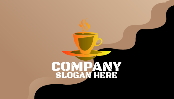 Chocolate Coffee Cafe Business Card