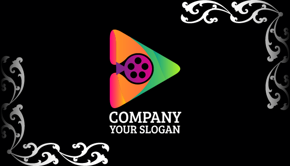 Cinematic Reel Entertainment Business Card