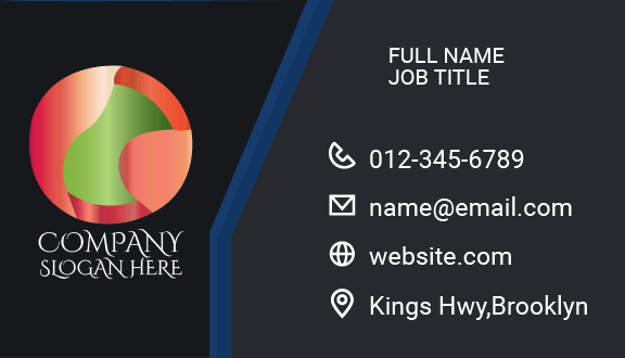 Circular Company Business Card