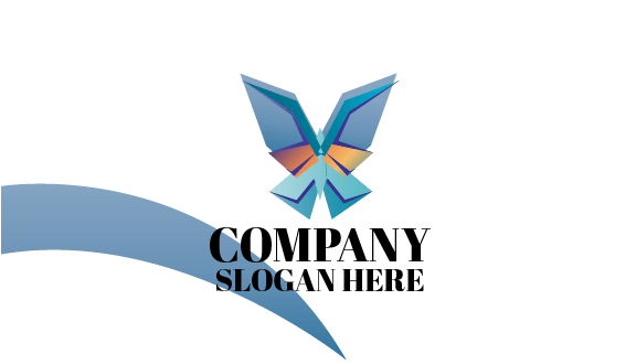 Clipart Butterfly Business Card