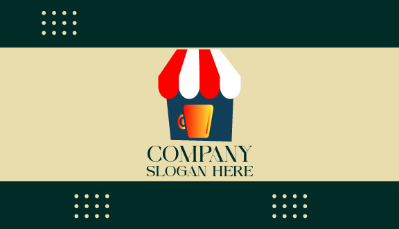 Biglietto Da Visita Del Bar Del Caffè