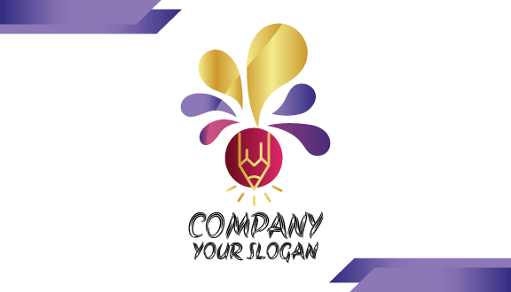 Color Splash Artist Business Card