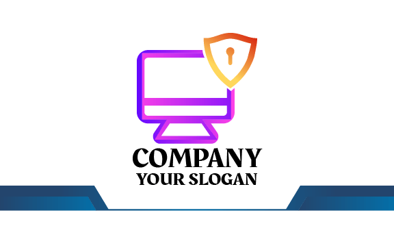 Cartão De Visitas De Segurança De Computador