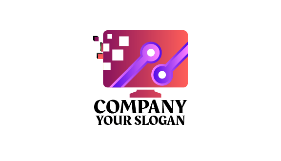 Biglietto Da Visita Per L'impostazione Tecnica Del Computer