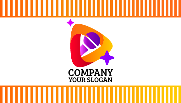 Concert Mic Entertainment Free Business Card