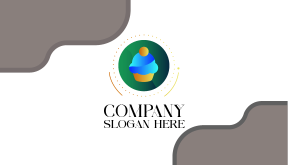 Kartu Nama Cupcake Keren