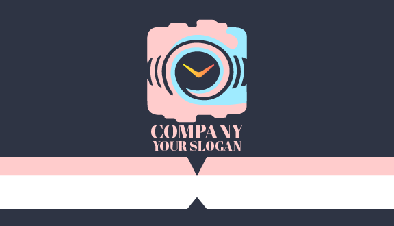 Creamy Color Watch Business Card