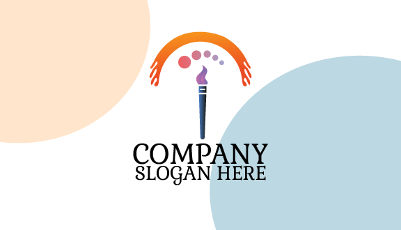 Creamy Paint Artist Business Card