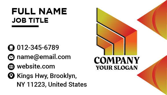 Creative Company Business Card