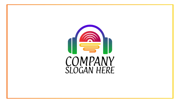 Creative Sunset Music Business Card