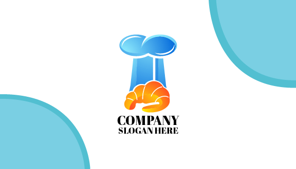 Croissant Catering Business Card