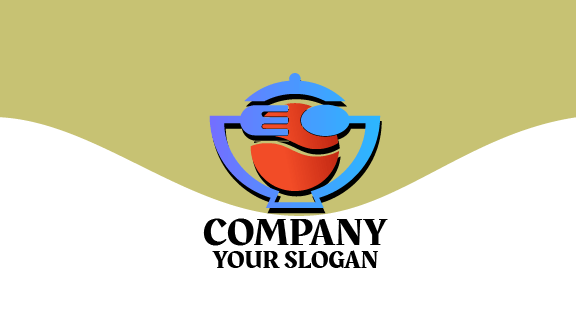 Kartu Nama Makanan Mangkuk Kuliner