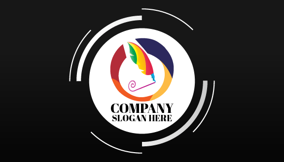 Cartão De Visita De Arte Enrolado