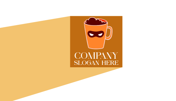 Biglietto Da Visita Al Caffè Al Cioccolato Fondente