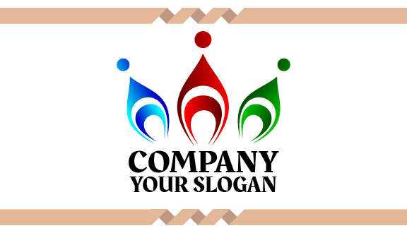 Dark Shade Crown Business Card