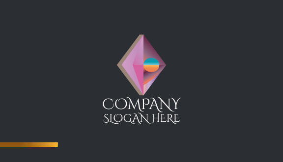 Biglietto Da Visita Della Compagnia Diamond