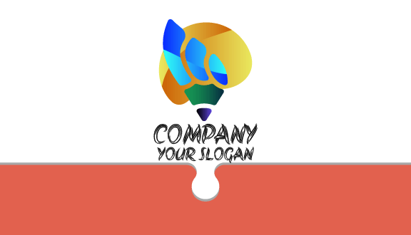 Doodle Pencil Artist Business Card