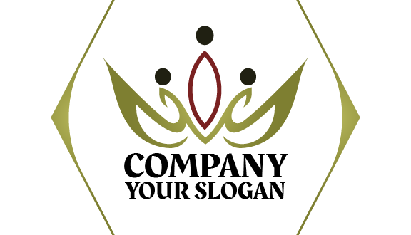 Dotted Crown Business Card