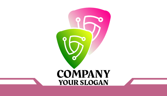 Cartão De Segurança De Segurança Informática Dupla