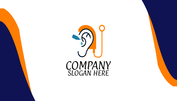 Ear Drops Pharmaceutical Business Card