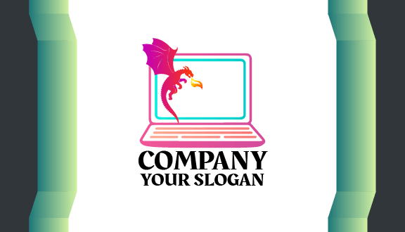 Efficient Laptop Business Card