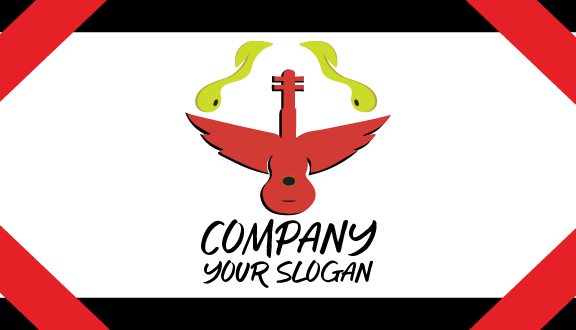 Elegant Flight Music Business Card