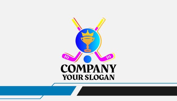 Enchanting Win Hockey Business Card