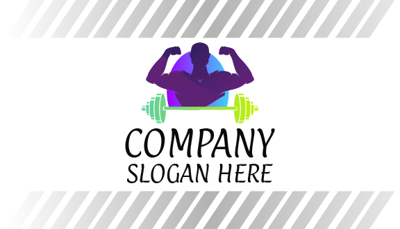 Kartu Nama Kebugaran Energik