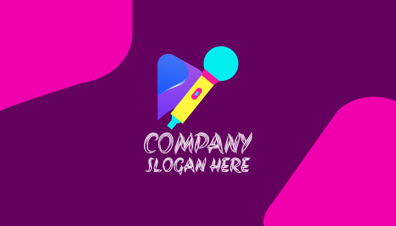 Entertainment Show Business Card