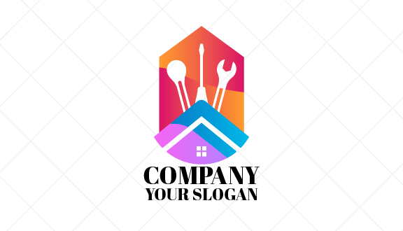 Equipment Home Improvement Business Card