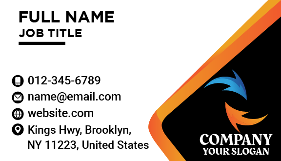 Exchange Company Business Card