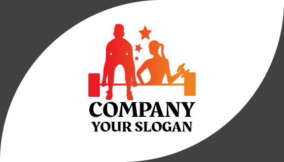 Kartu Nama Bisnis Kebugaran Eksklusif