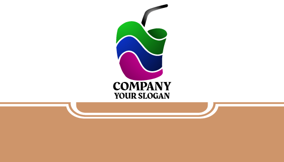 Eye Catching Juice Business Card